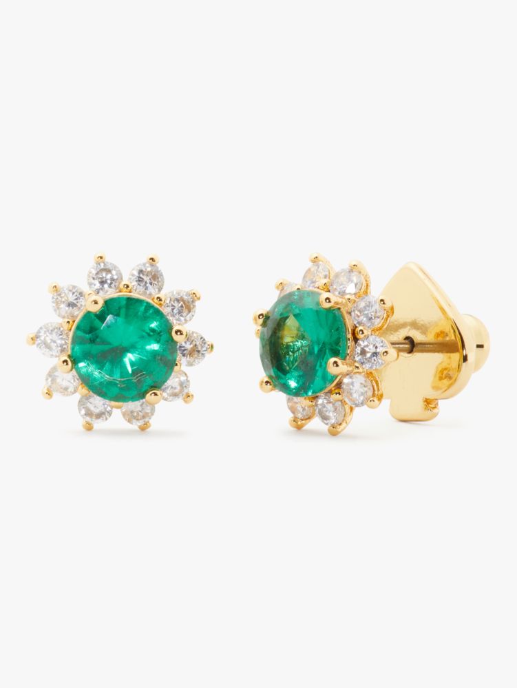 Kate Spade,Sunny Stone Halo Studs,