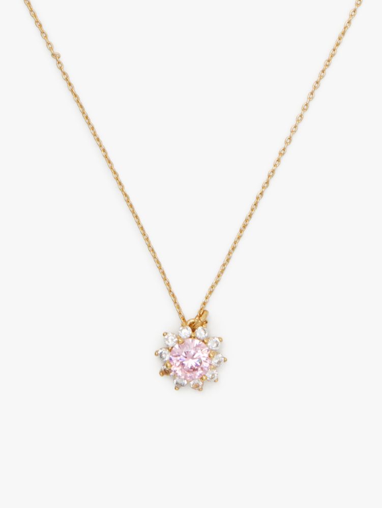 Kate Spade,サニー ハロー ペンダント,ライトローズ