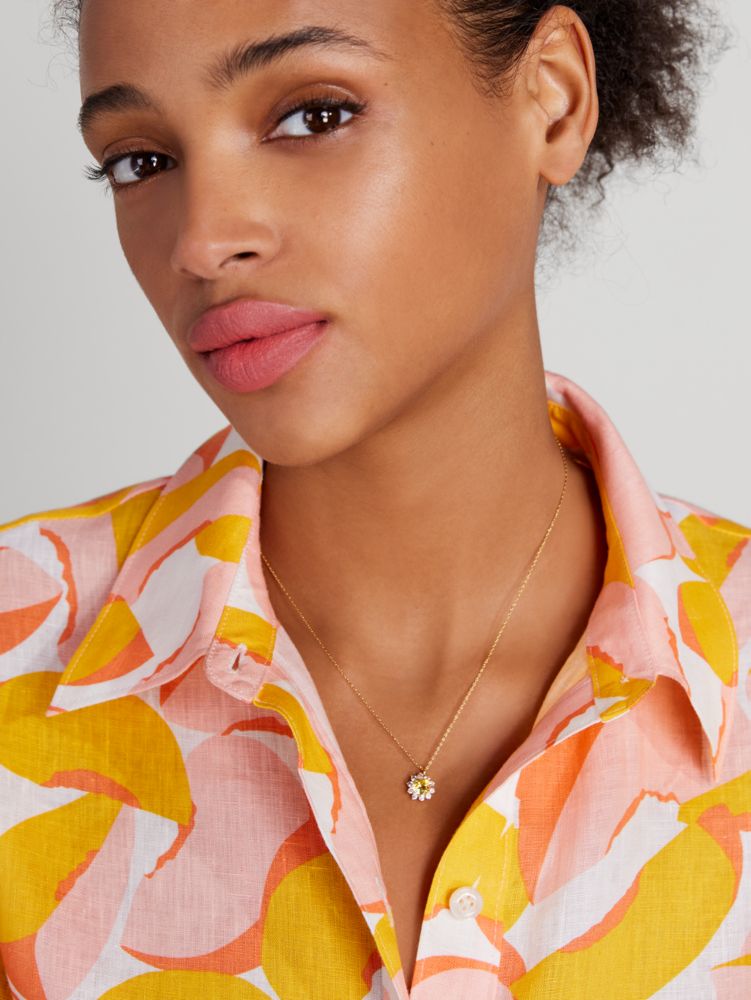 Kate Spade,Sunny Halo Pendant,