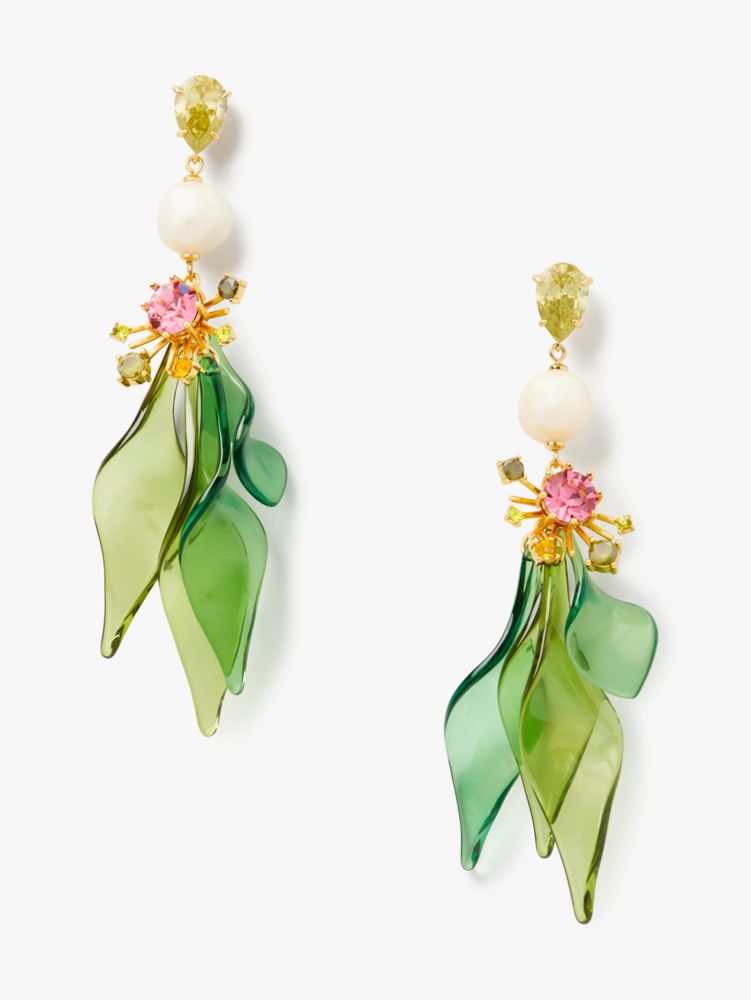 Kate spade green deals earrings