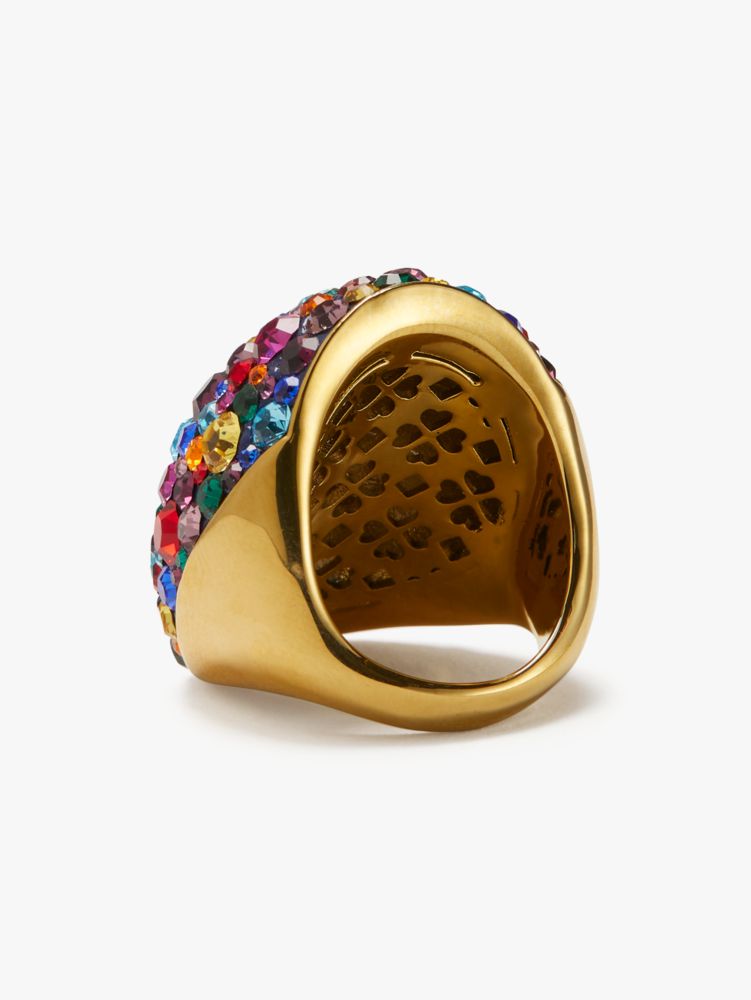 Kate Spade,Rainbow Dot Mood Ring,rings,Multi