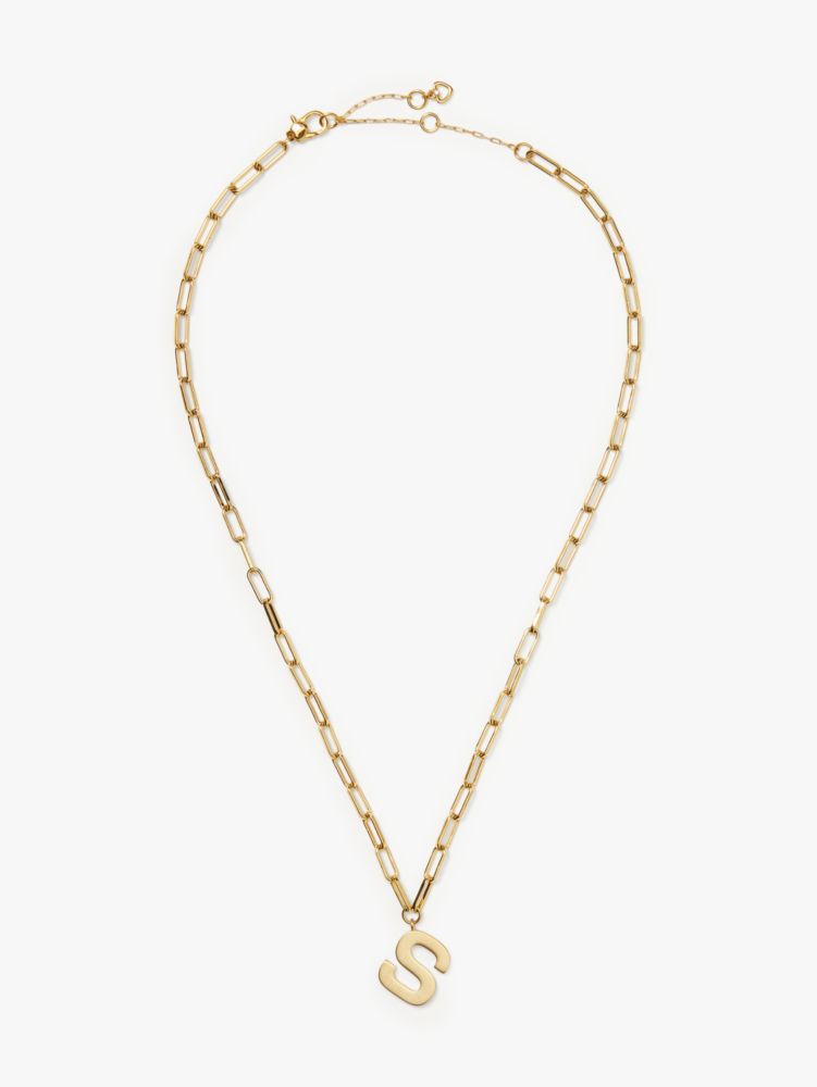 Kate Spade,Initial This Pendant,
