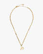 Kate Spade,initial "P" pendant,necklaces,Gold