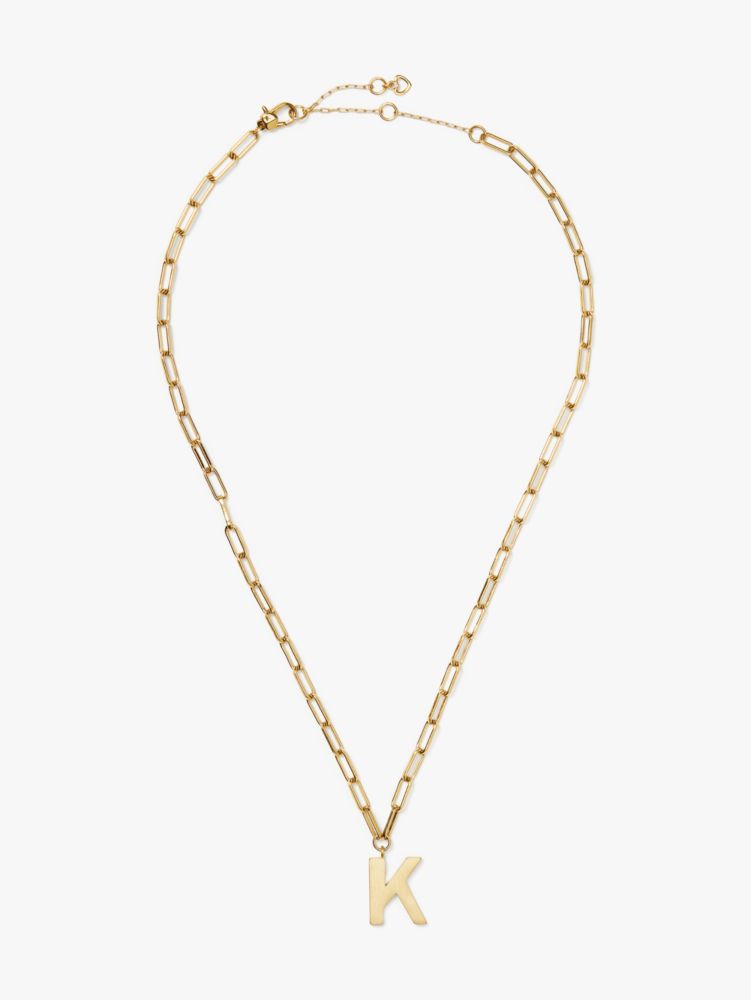 Kate spade store k necklace