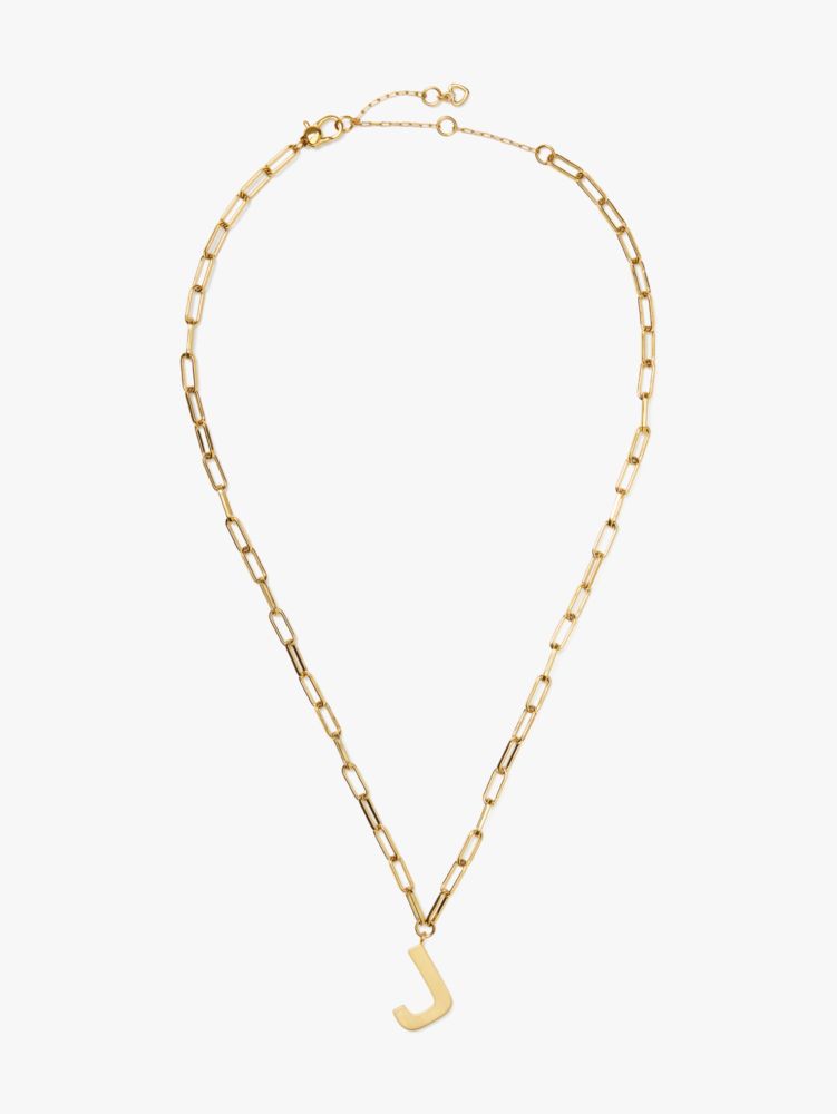 Kate Spade,initial this pendant,necklaces,Gold