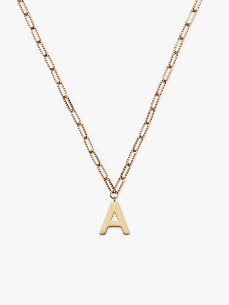 Kate Spade,Initial This Pendant,necklaces,Gold