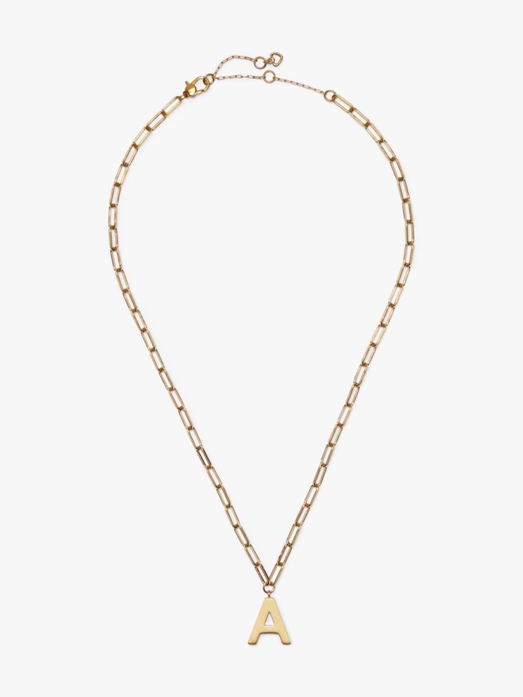 Kate Spade,Initial This Pendant,necklaces,Gold