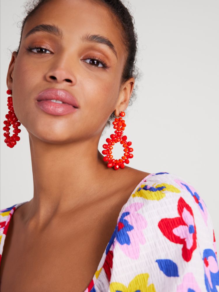 Kate Spade,Marguerite Beaded Earrings,