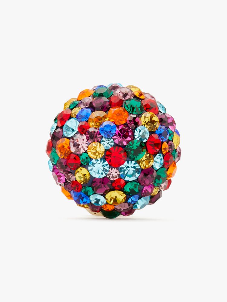 Kate Spade,Rainbow Pavé Dome Studs,earrings,Multi