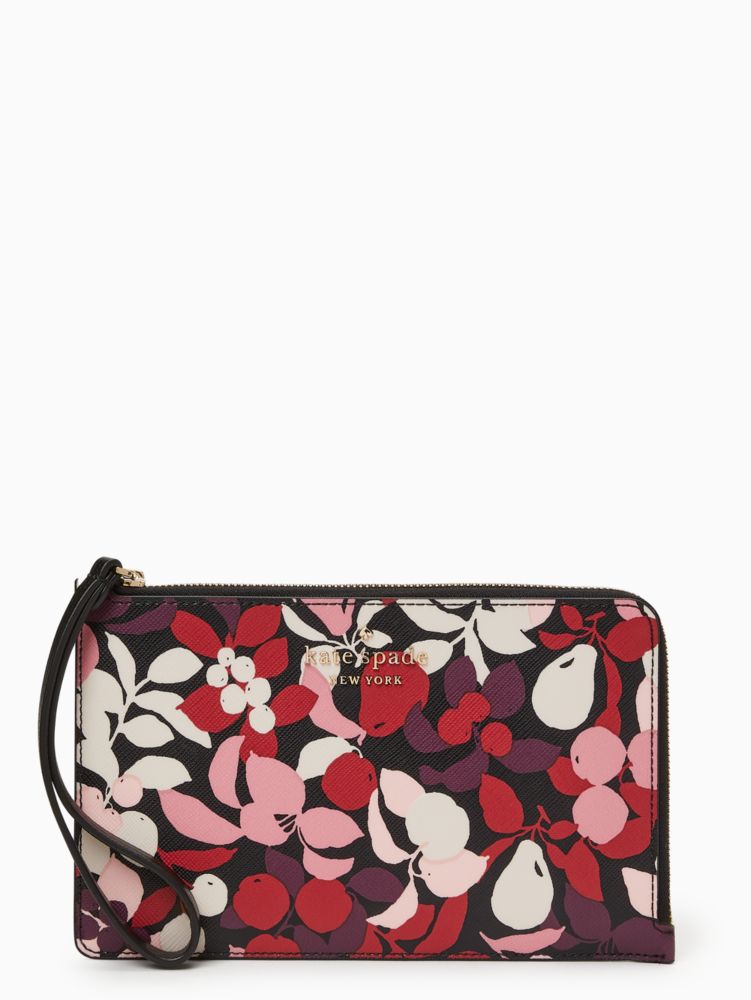 Staci Medium L Zip Wristlet | Kate Spade Outlet