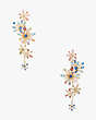 Kate Spade,Firework Floral Statement Linear Earrings,earrings,Multi