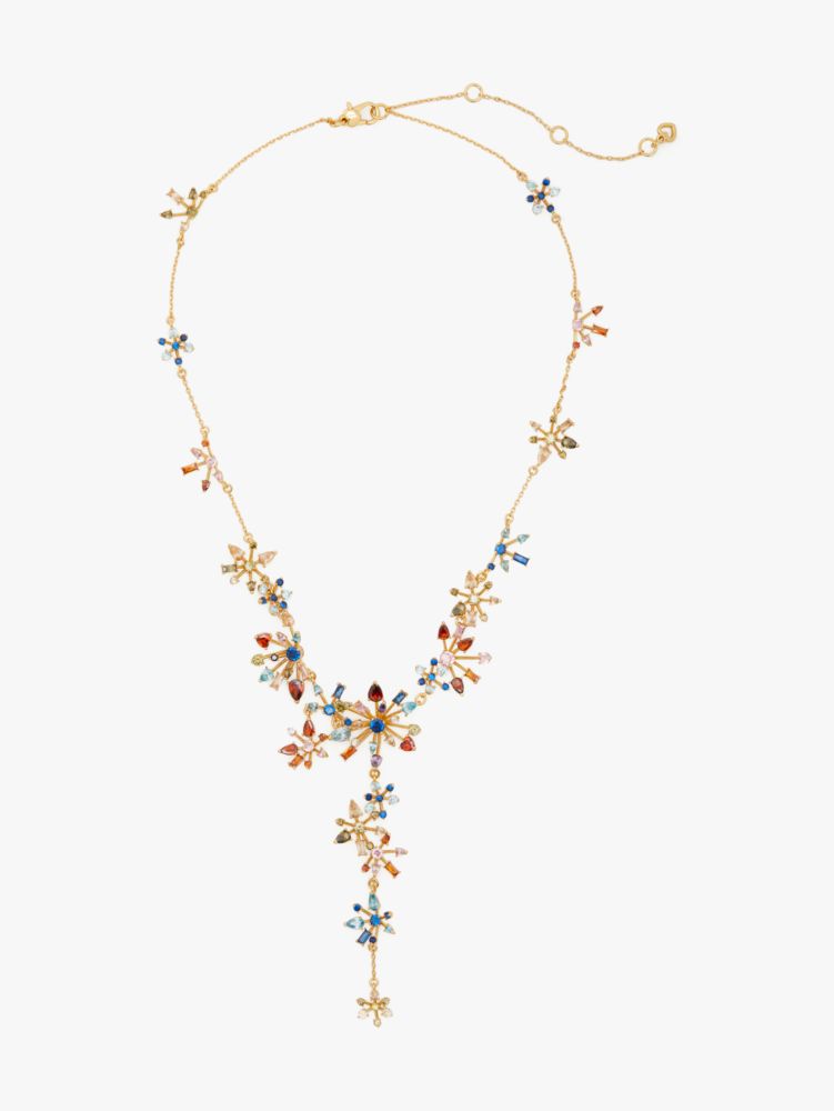 Firework Floral Statement Necklace, , Product