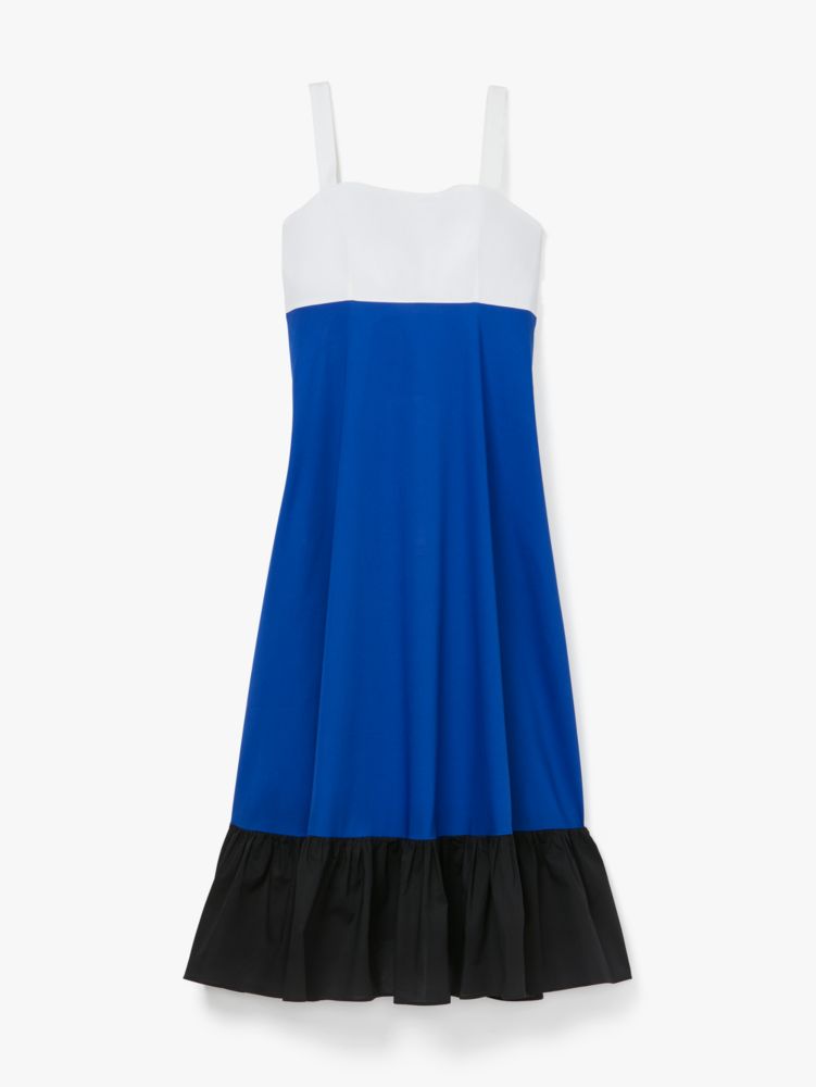 Kate Spade,Colorblock Al Fresco Midi Dress,
