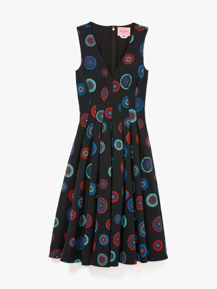 Kate Spade,Firework Floral Amelia Dress,