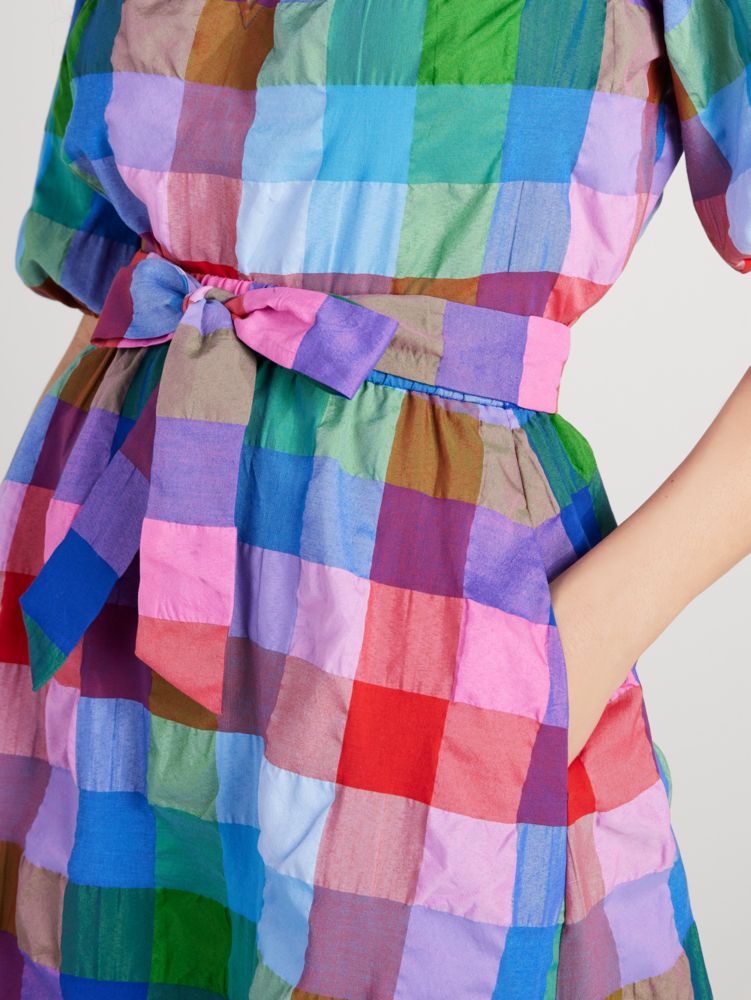 Kate Spade,Madras Tie-waist Skirt,
