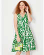 Palm Fronds Amelia Dress, , Product