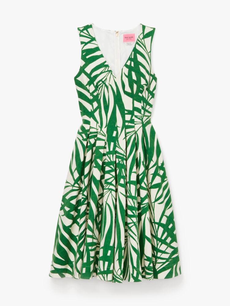 Kate Spade,Palm Fronds Amelia Dress,