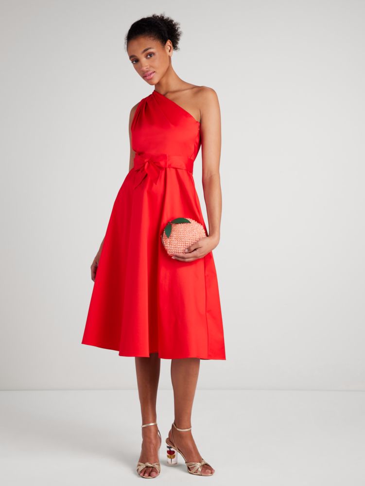 Kate Spade,Poplin Belted Sabrina Dress,
