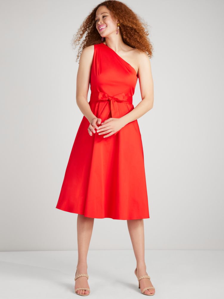 Kate Spade,Poplin Belted Sabrina Dress,