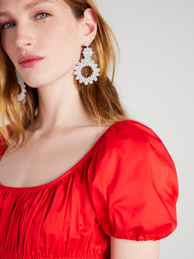 Kate Spade,Poplin Riviera Top,