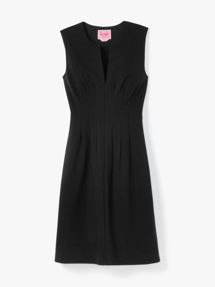 Kate Spade,シームド ポンテ ドレス,ブラック