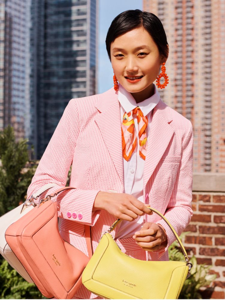 Kate Spade,Seersucker Stripe Blazer,