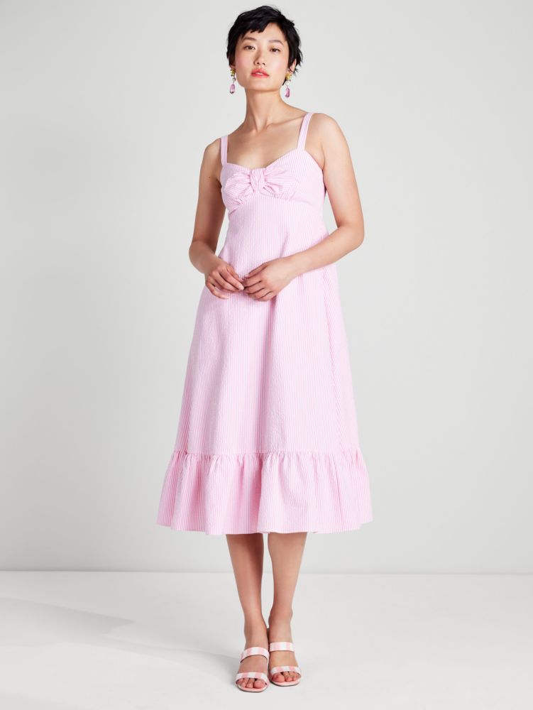 Kate Spade Gingham Bow Front Dress - Style Charade