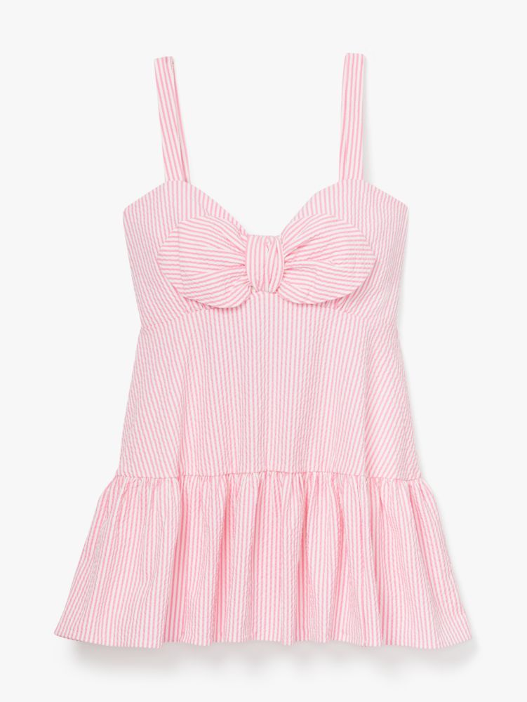 Kate Spade,Seersucker Stripe Bow Top,