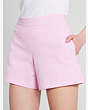 Kate Spade,Seersucker Stripe Shorts,shorts,Pink Flash