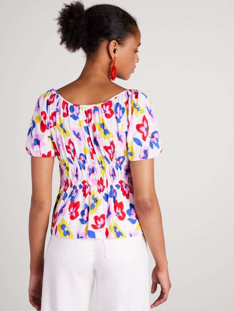 Kate Spade,Summer Flowers Riviera Top,