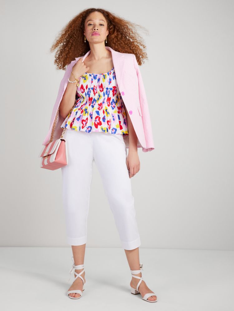 Kate Spade,Summer Flowers Riviera Top,