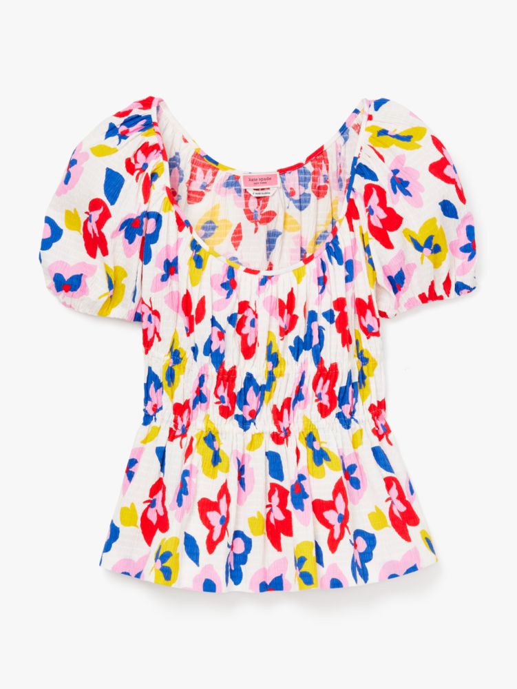 Kate Spade,Summer Flowers Riviera Top,