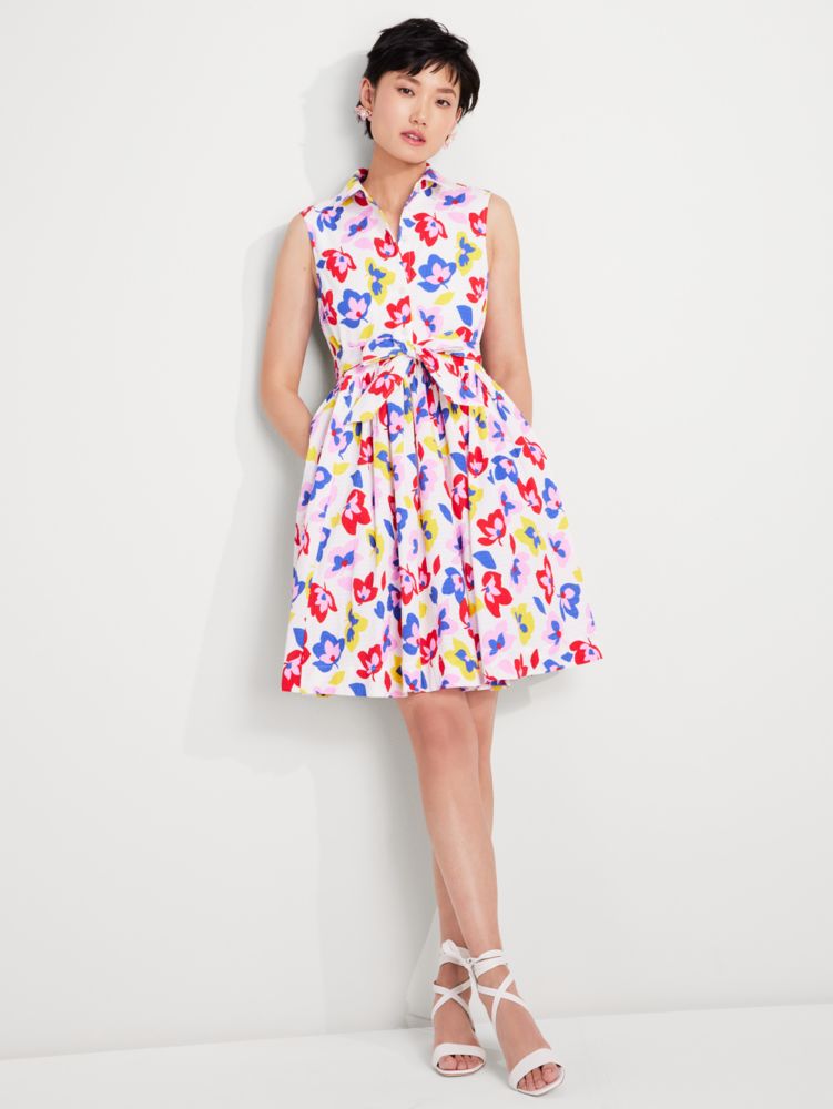 Summer Flowers Marina Dress, , Product