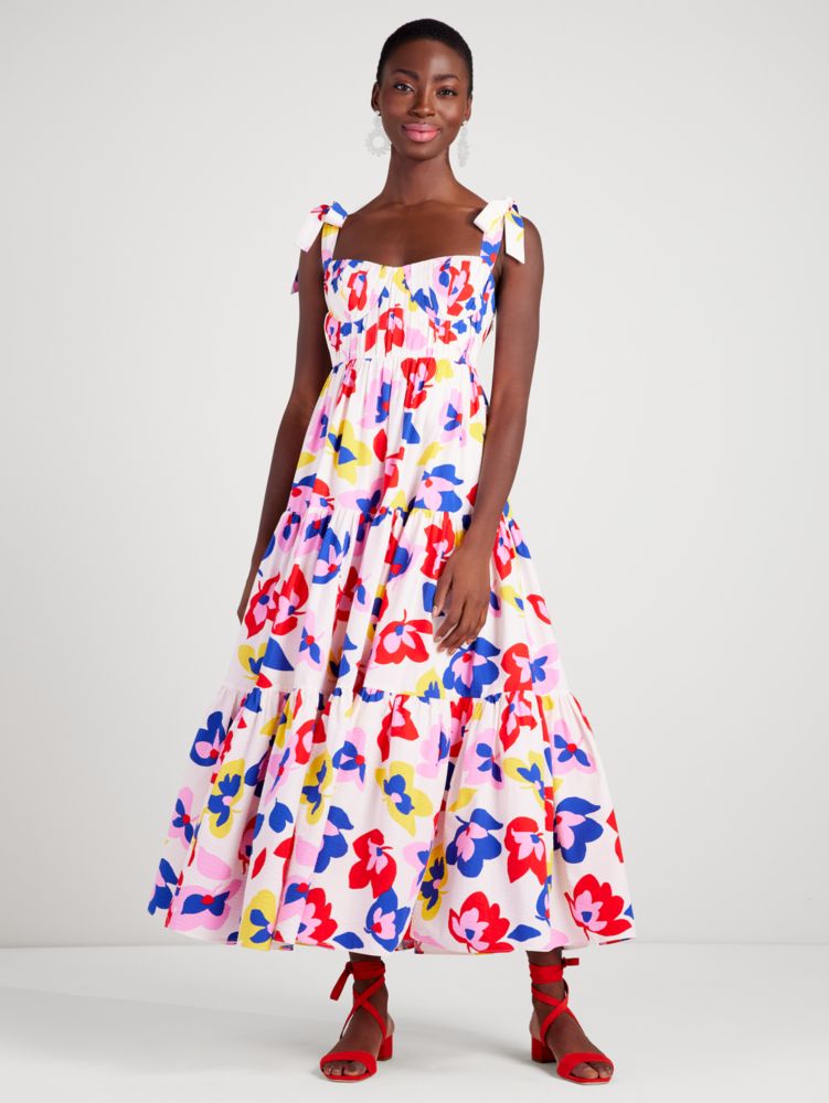 Summer Flowers Tiered Dress | Kate Spade New York