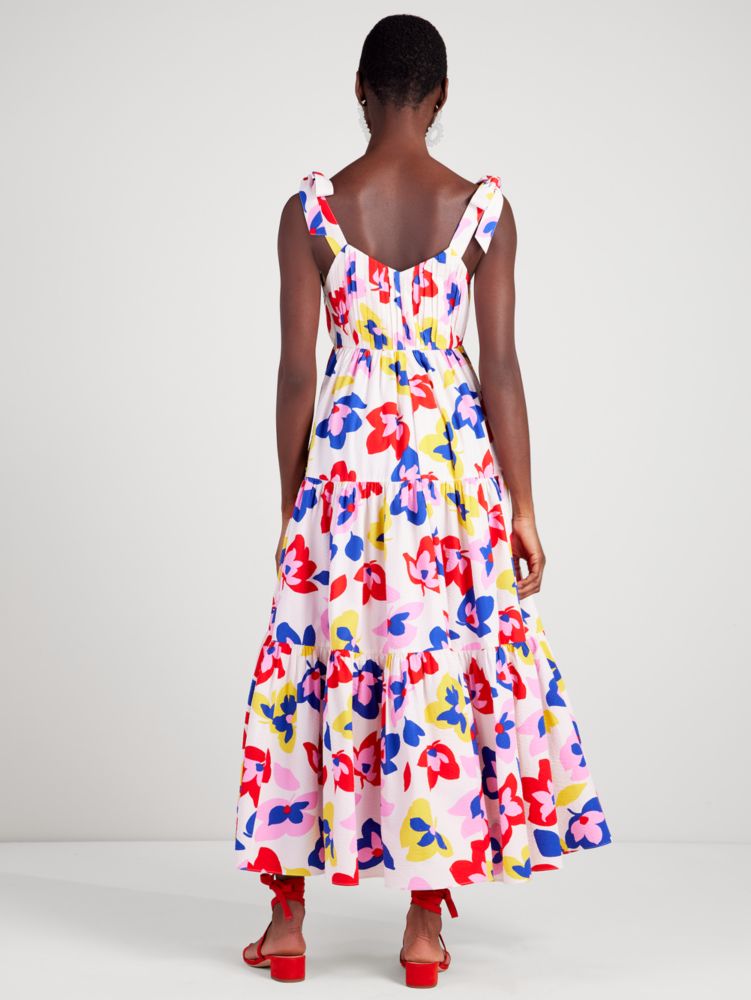 Kate Spade,Summer Flowers Tiered Dress,