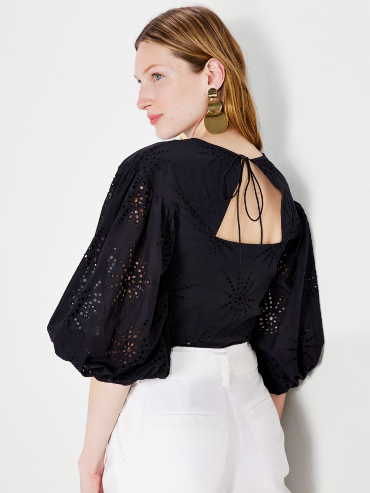 Kate spade discount eyelet top