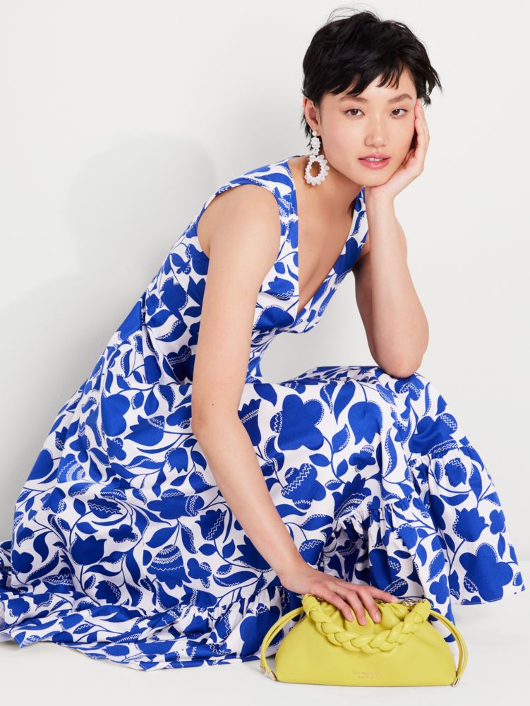 Kate Spade Blue Floral Dress