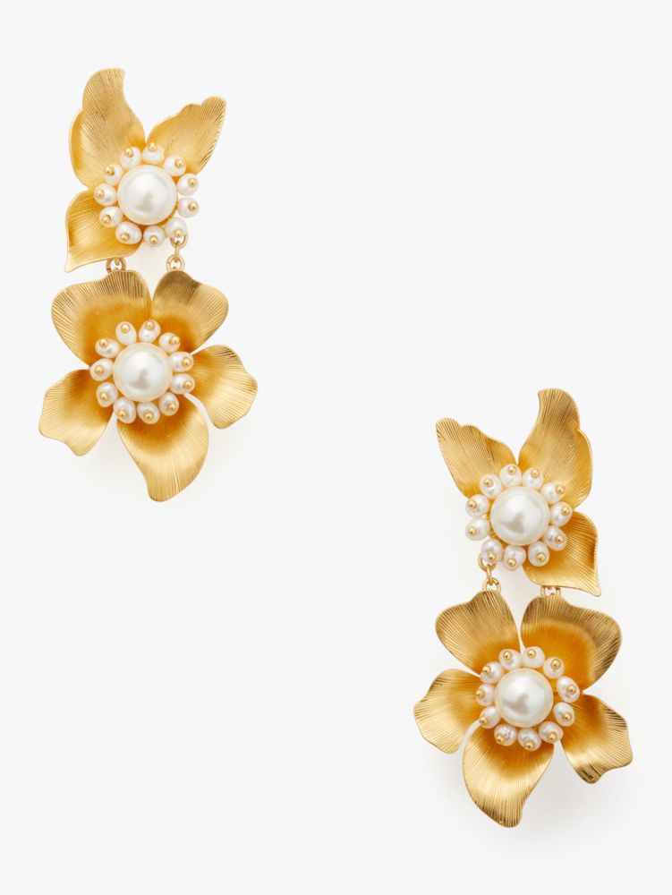 Flora Statement Earrings, , Product