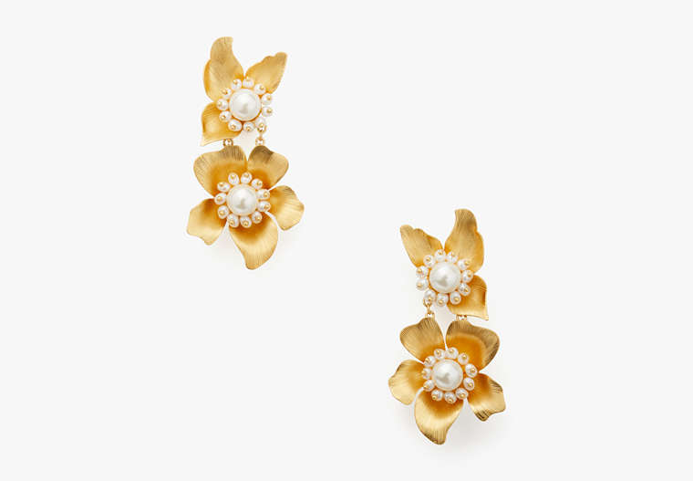 Flora Statement Earrings, , Product