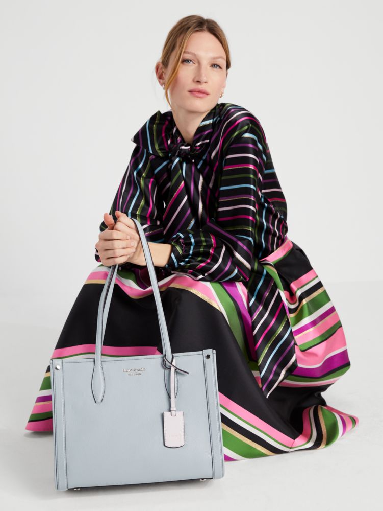 Kate Spade,Market Pebbled Leather Medium Tote,