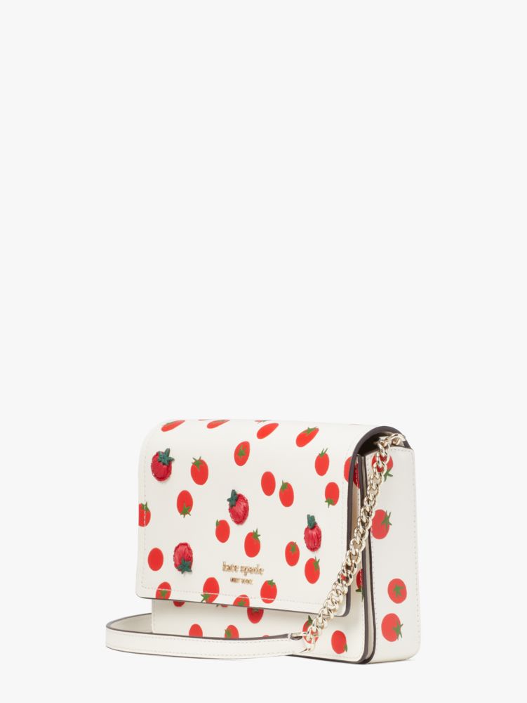 Kate Spade Printed Pvc Spencer Dots Chain Wallet 