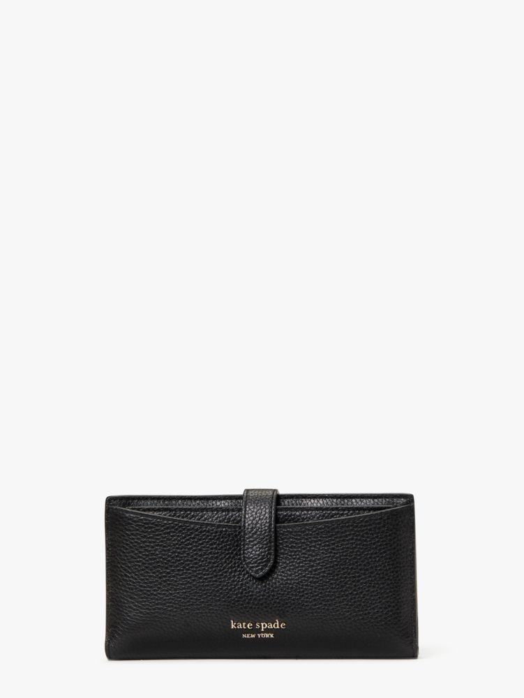 Kate Spade,Hudson Bifold Wallet,Casual,Black