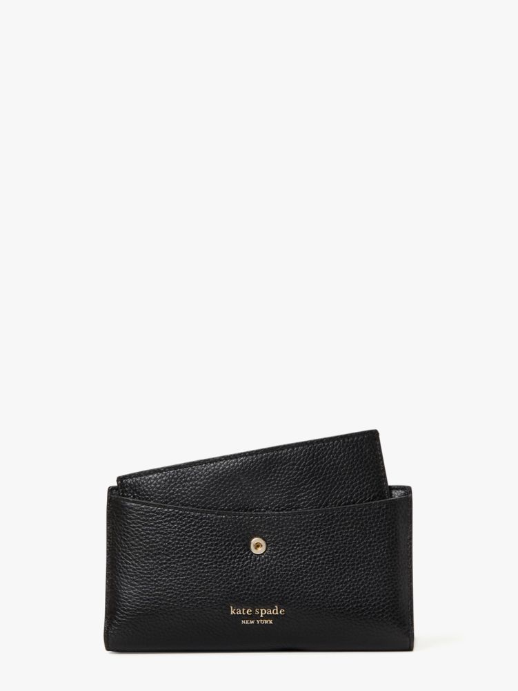 Kate Spade,Hudson Bifold Wallet,Casual,Black