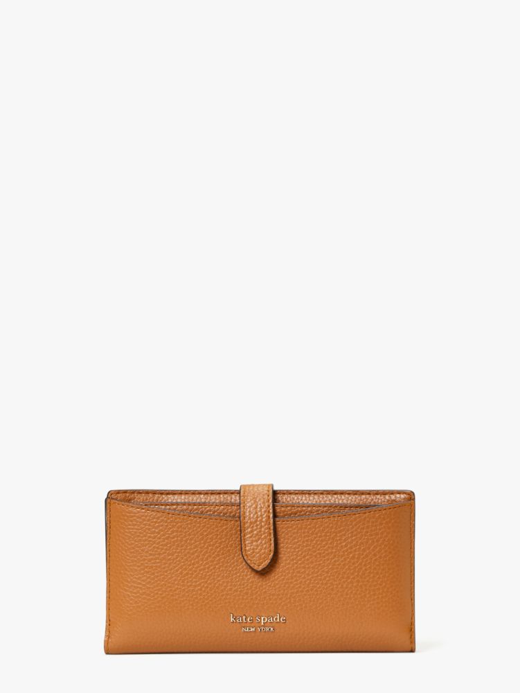 COACH Polished Pebble Leather Essential Card Case