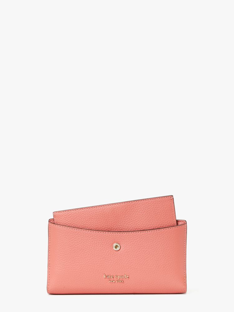 Kate Spade,Hudson Bifold Wallet,Casual,Garden Rose