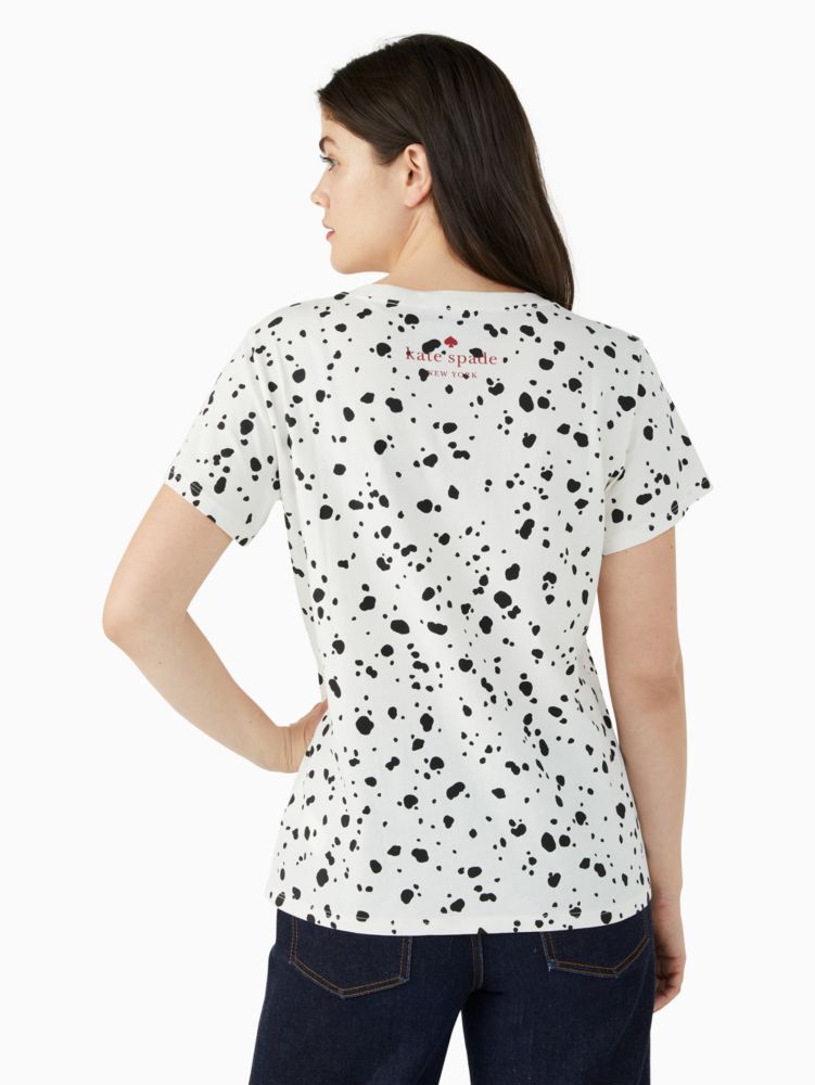 Kate Spade,ディズニー X ケイト・スペード ニューヨーク 101 ダルメシアン Tシャツ,ウェア,クリーム