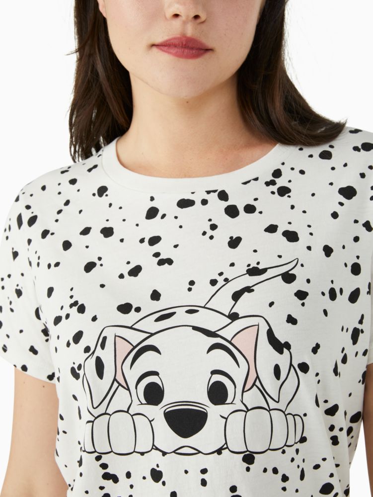 Kate Spade,ディズニー X ケイト・スペード ニューヨーク 101 ダルメシアン Tシャツ,ウェア,クリーム