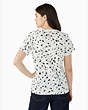 Kate Spade,101 dalmatians t shirt,cotton,60%,Cream