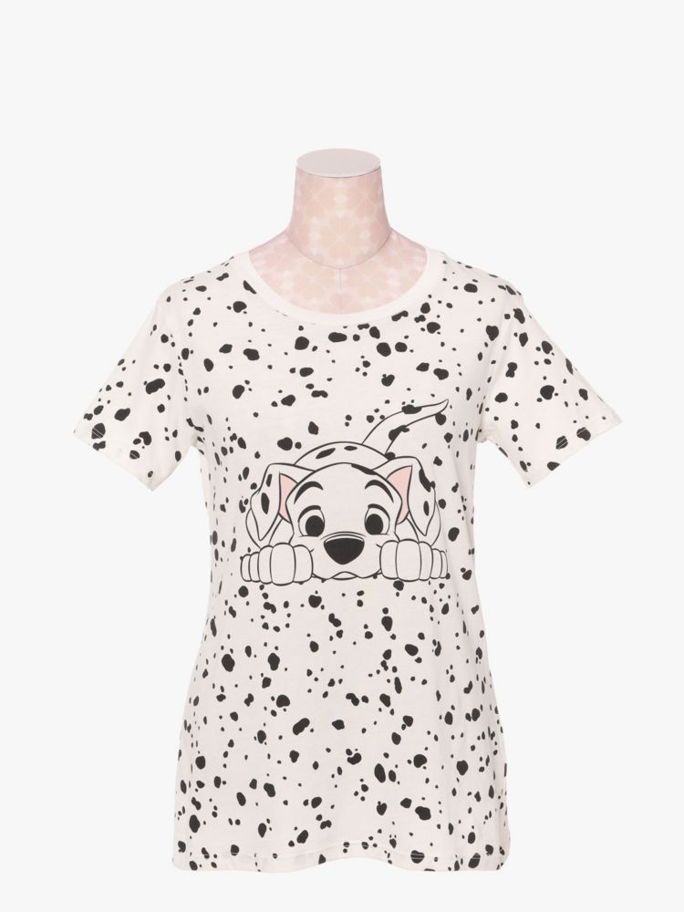 Kate Spade,ディズニー X ケイト・スペード ニューヨーク 101 ダルメシアン Tシャツ,ウェア,クリーム