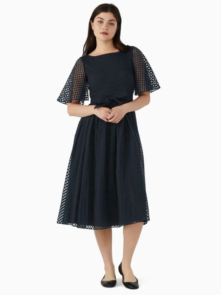 Kate spade splash store flutter sleeve dress